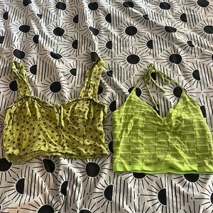 combo 2 green tops 💚 (read description)